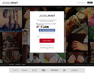 JewelMint - Landing Page