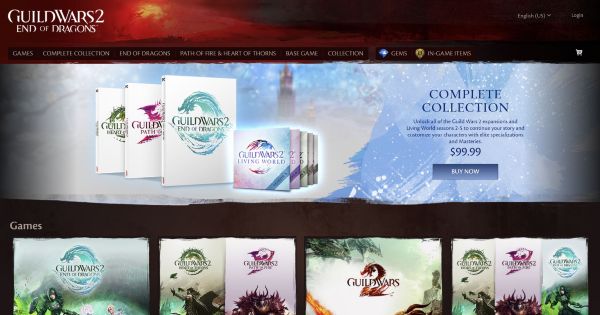 Guild Wars 2 Online Store